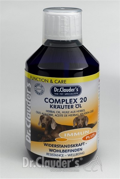 MultivitaminDr.Clauders Complex 20 Köpek için Bitki Yağlı Vitamin 250 ml