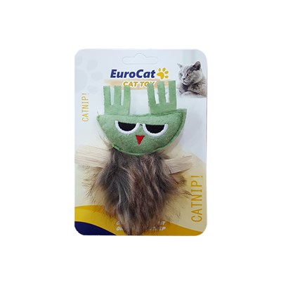 Kedi Topu ve OyuncaklarıEurocat Catnipli Kedi Oyuncağı Yeşil Sincap