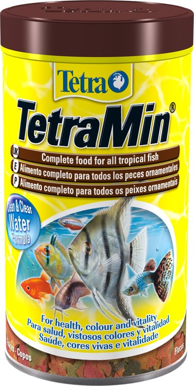 YemıTetramin Flakes Tropikal Balıklar için Pul Yem 500 ml