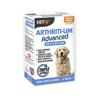 VıtamınVet IQ Arthiriti-Um Kedi Ve Köpekler İçin Kalça ve Eklem Bakımı 45 Tablet