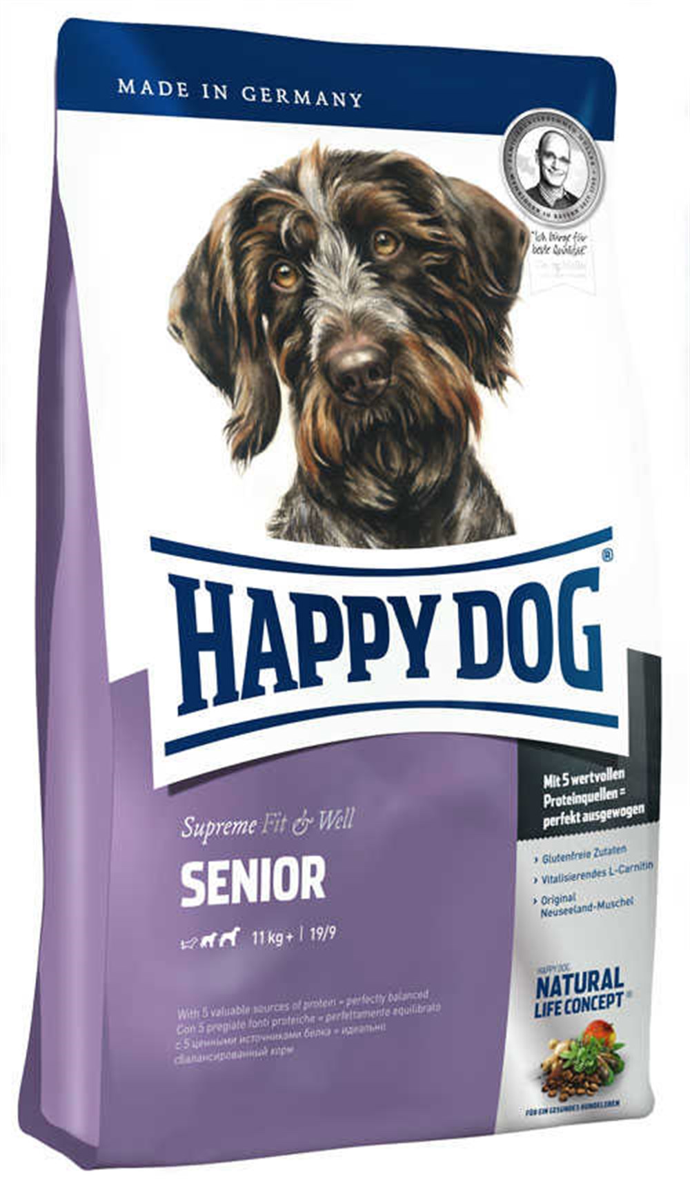 Happy Dog Senior Yaşlı Köpek Maması 4Kg - Evcilbesinleri.com