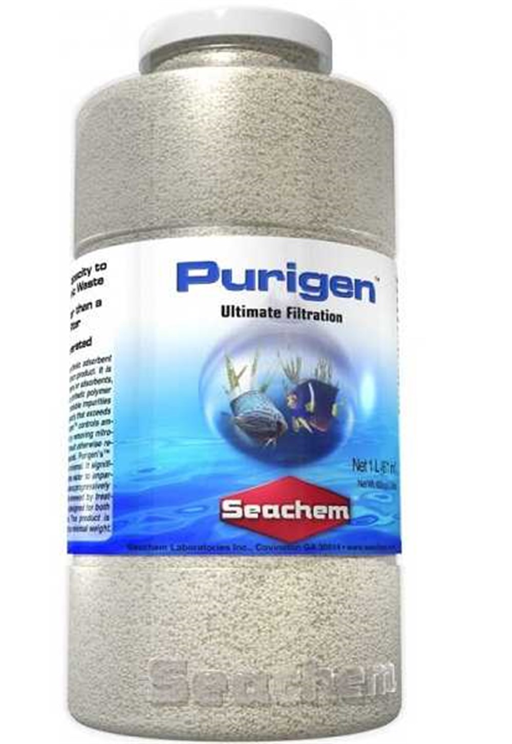 Seachem Purigen Akvaryum Filtre Malzemesi 1 lt - Evcilbesinleri.com
