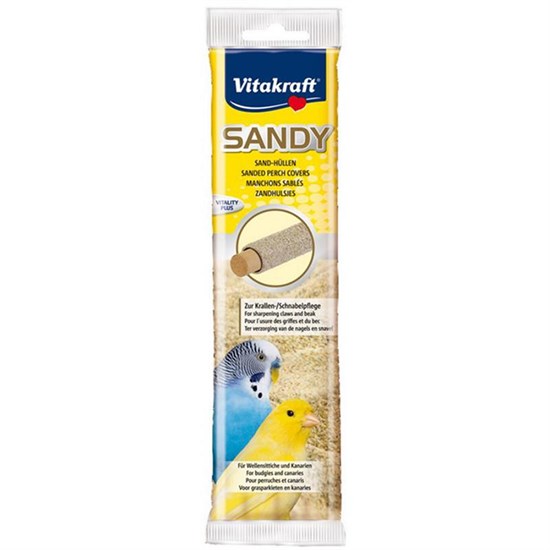 Kafes TünekleriVitakraft Sandy Küçük Kuşlar için Kumlu Tünek 4 lü