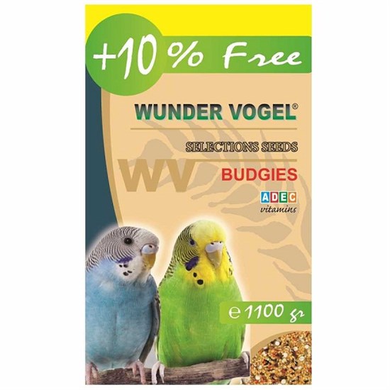 Muhabbet Kuşu YemiWunder Vogel Selections Aromalı Muhabbet Yemi 1000 gr + 100 gr Bonus