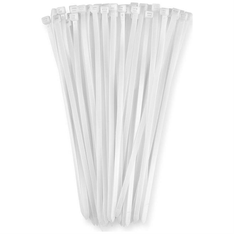 3,6mm Genişlik 25cm Uzunluk Kablo Bağı Beyaz - 100 AdetISISOELEKTRİK AKSESUARLARI