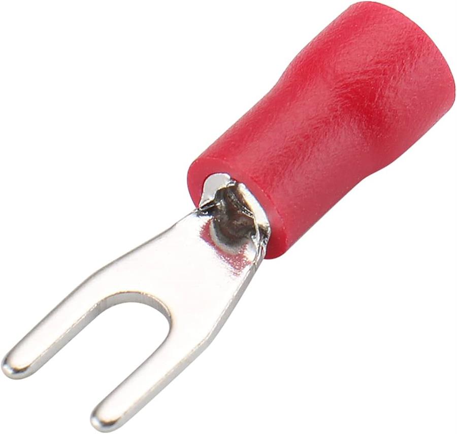 SV 1.25-4  0.50-1.50 mm Kırmızı Çatal Tip İzoleli Kablo Ucu 200 AdetISISOELEKTRİK AKSESUARLARI
