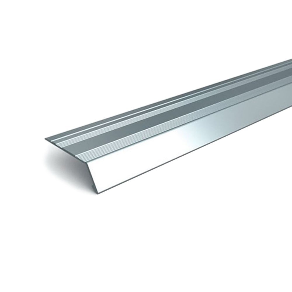 Alüminyum 30 Mm Kot Seviye Farkı Eşik Profili 90 Cm Gri (5 Adet)