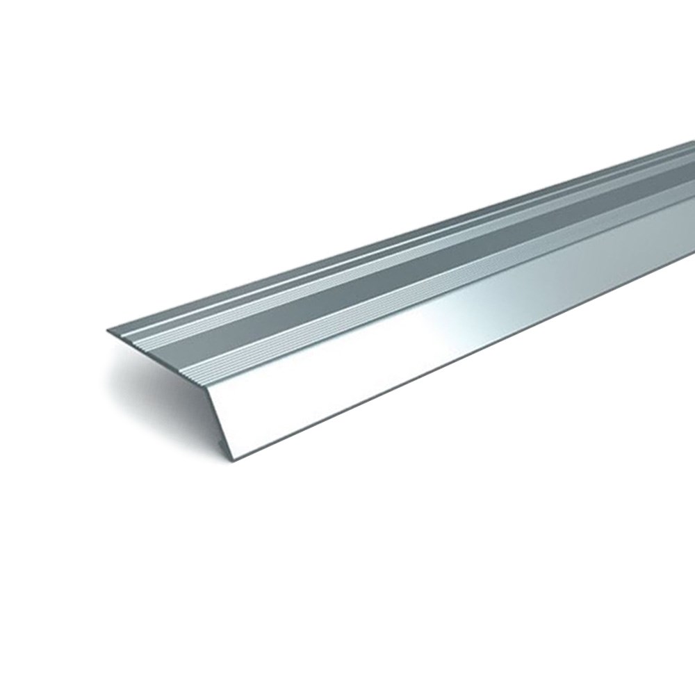 Alüminyum 30 Mm Kot Seviye Farkı Eşik Profili 90 Cm Gri