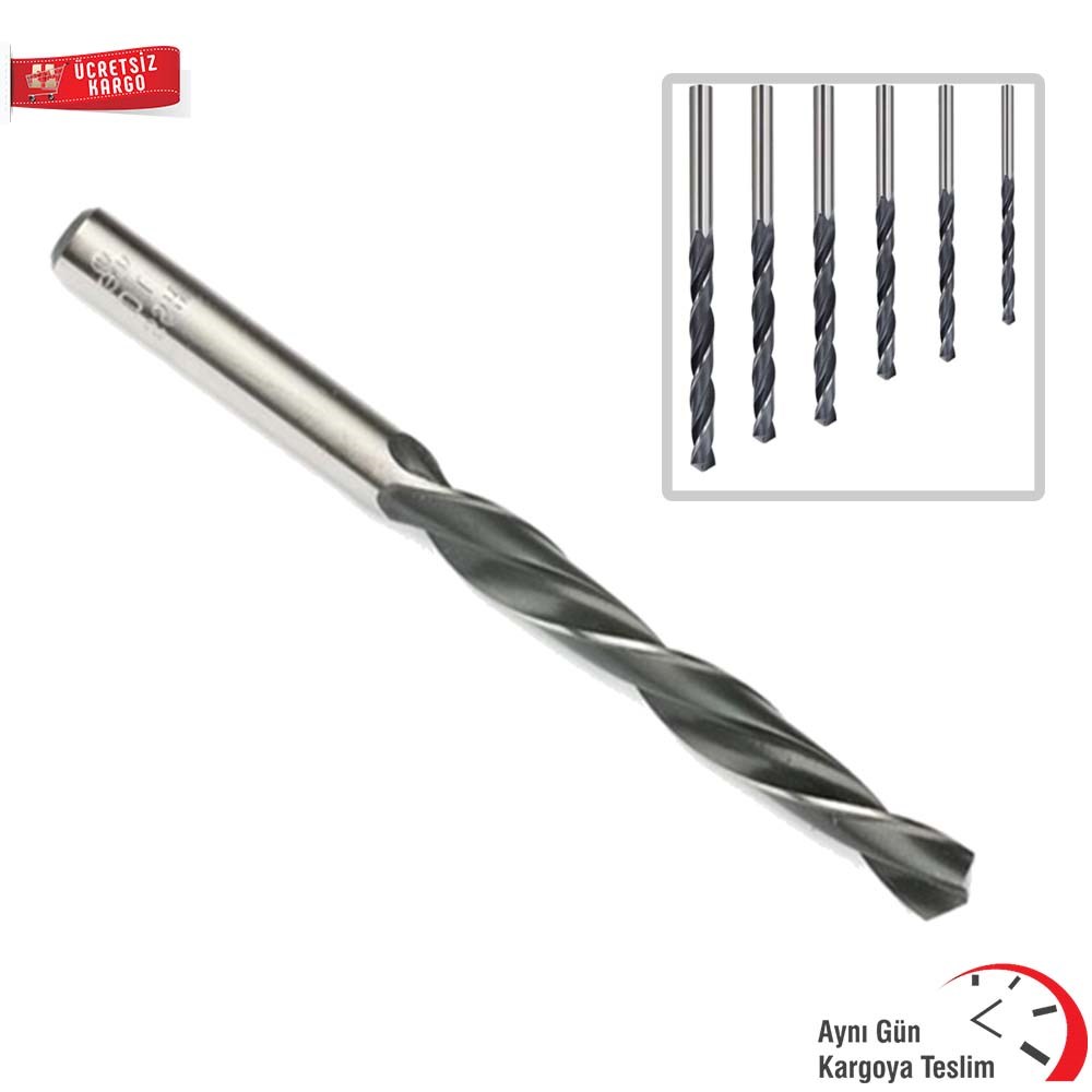Hss Ahşap Metal Demir Sunta Delme Matkap Ucu 2 Mm (10 Adet)