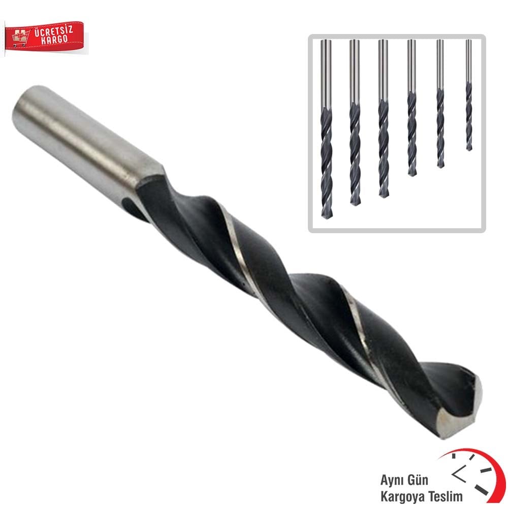 Hss Ahşap Metal Demir Sunta Delme Matkap Uç 11 Mm