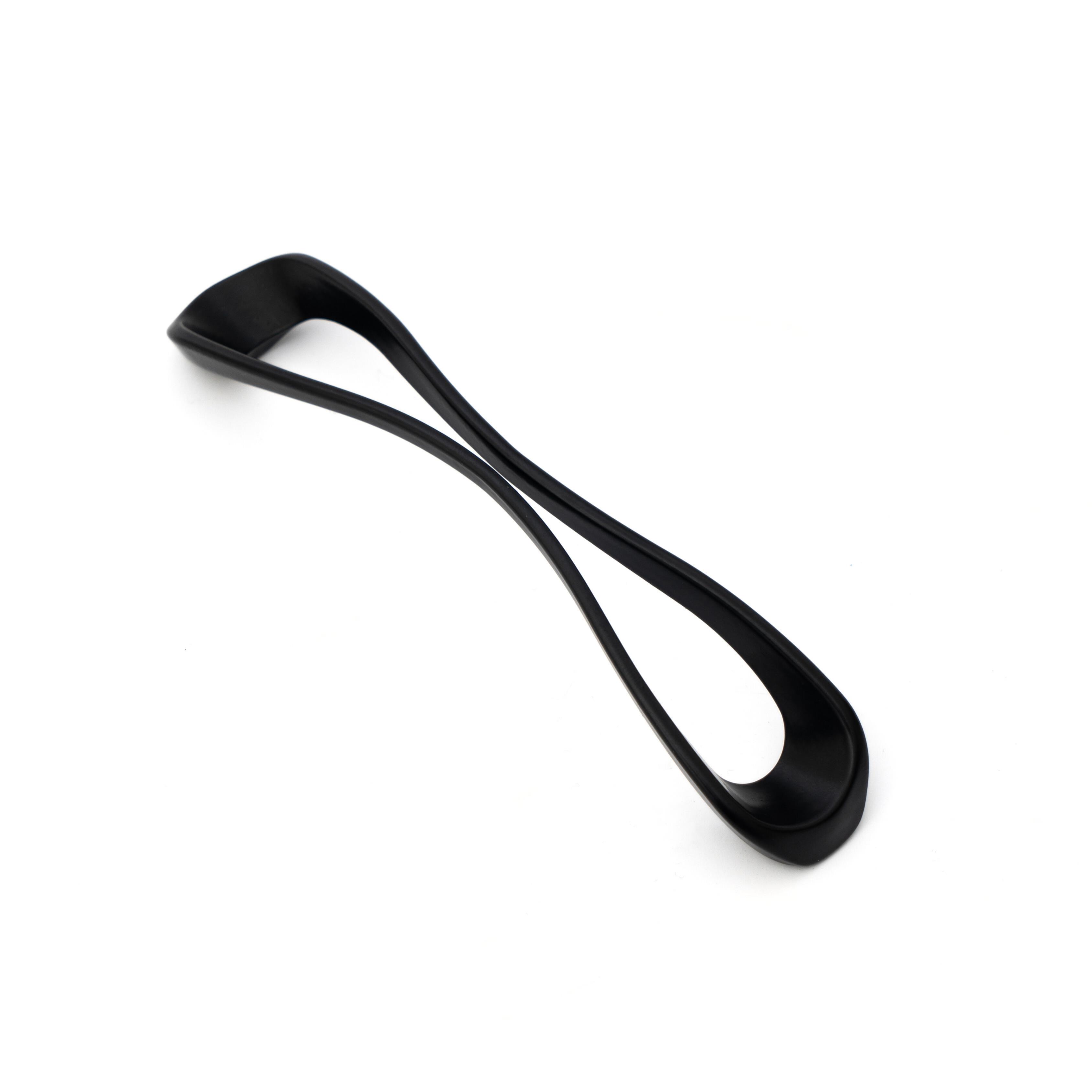 Vizon Siyah 128 mm Çekmece Dolap Kulbu Mobilya Kulp (1 Adet)