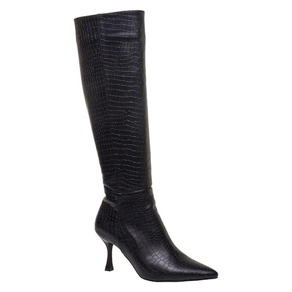 23K.244 ZENNE 1101-1 SİYAH KROKO