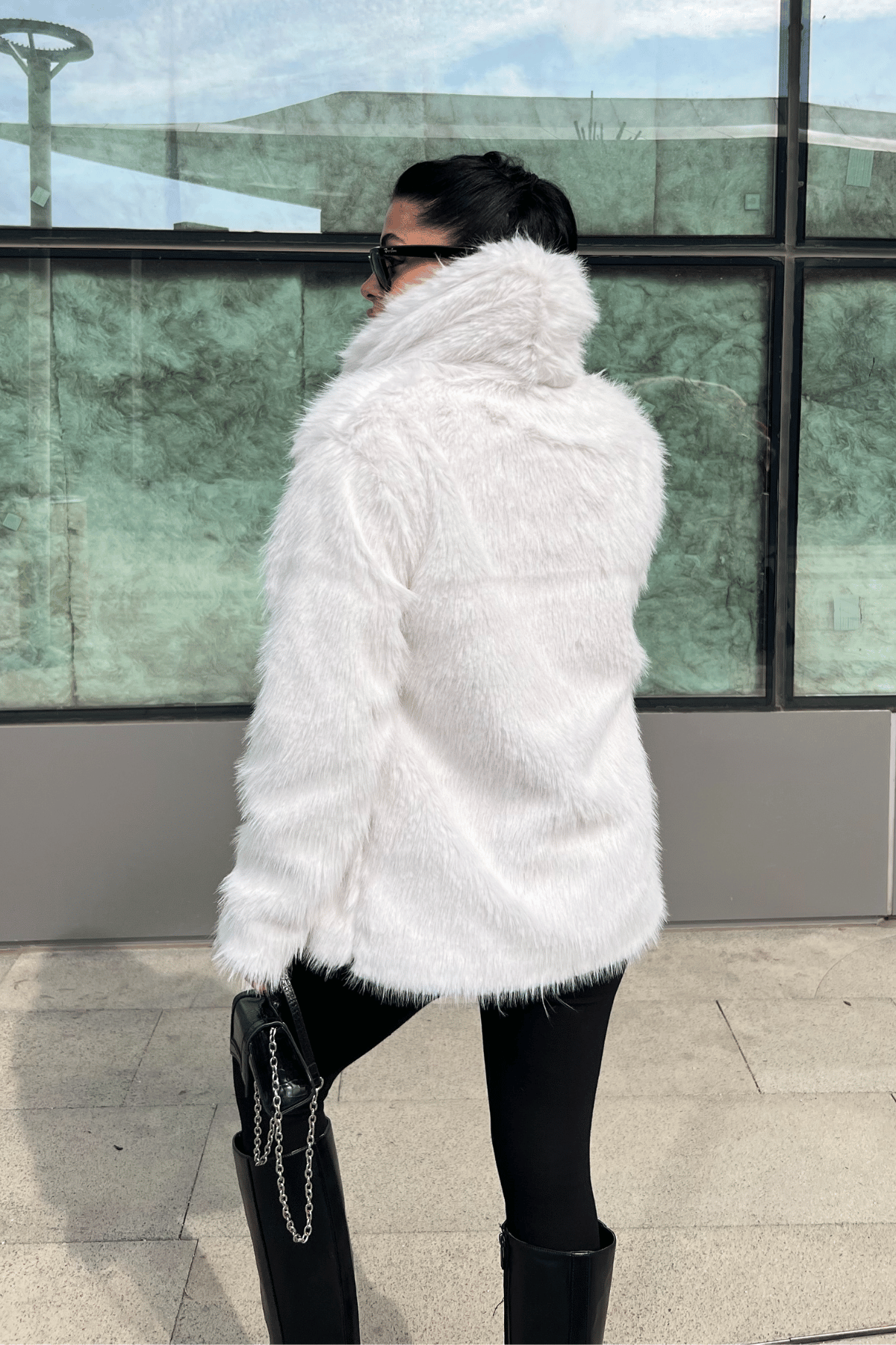 Suni Tasarım Kürk - EKRU