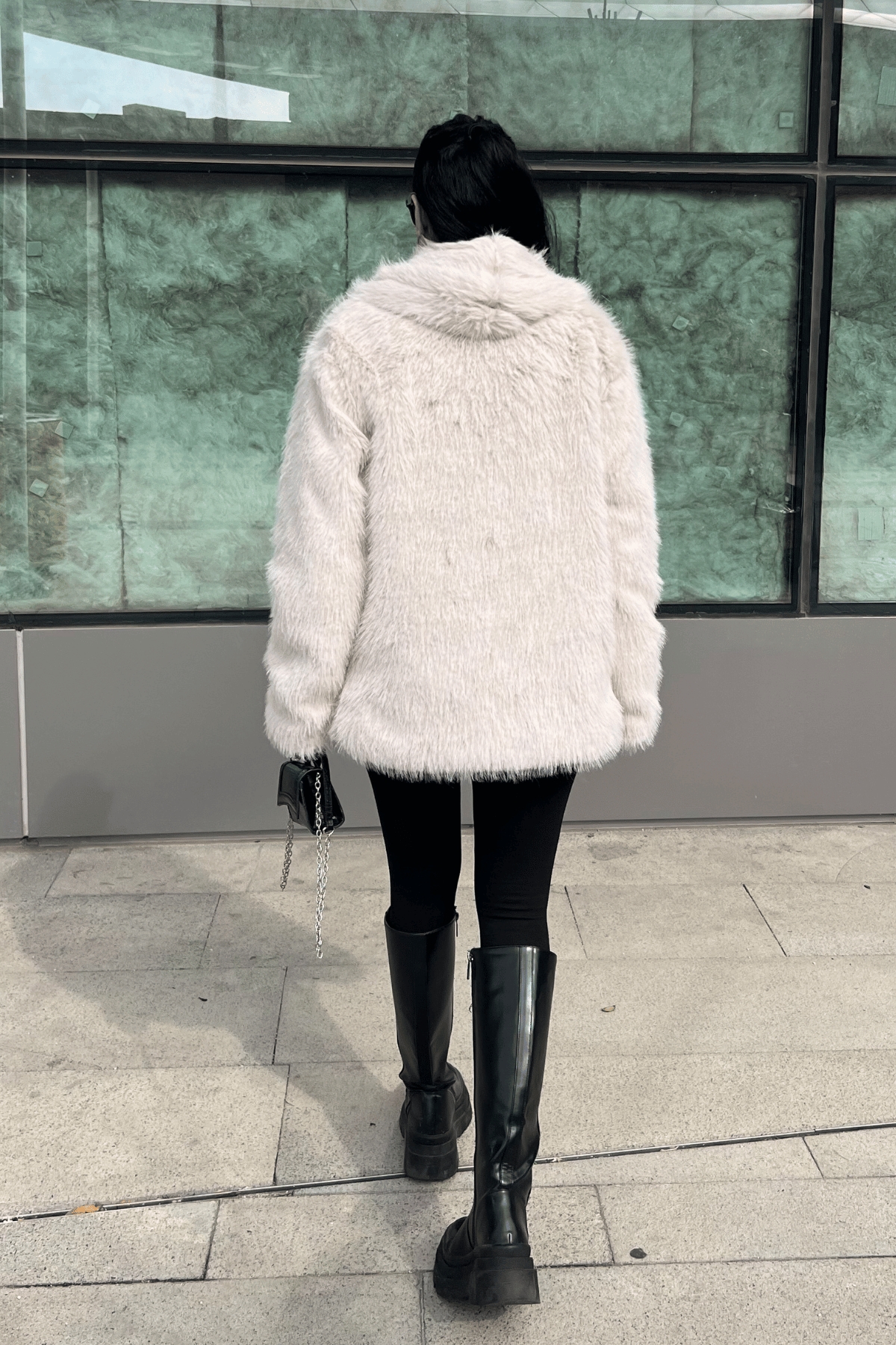 Suni Tasarım Kürk - KREM