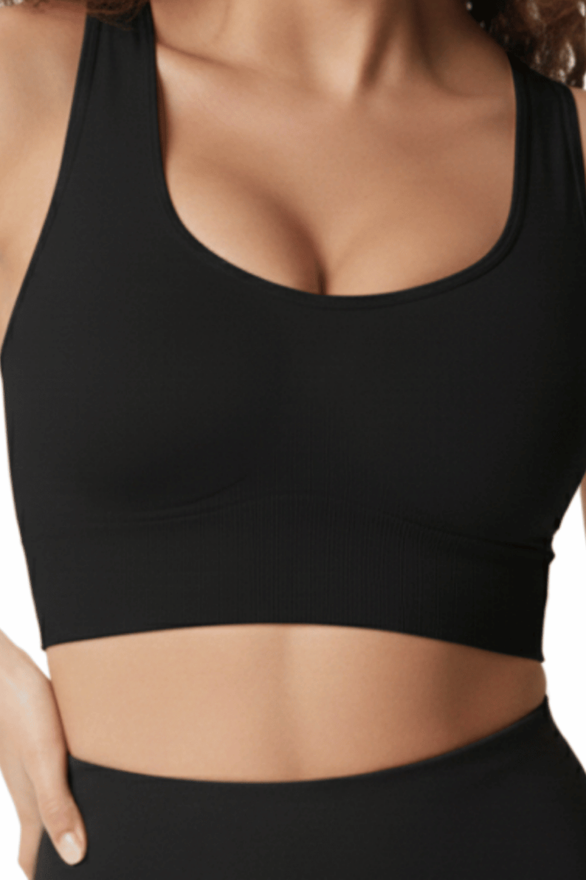 Toparlayıcı Göğüs Korsesi - SİYAH