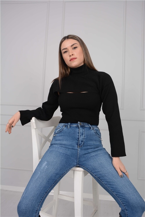 Knitwear Body - Black