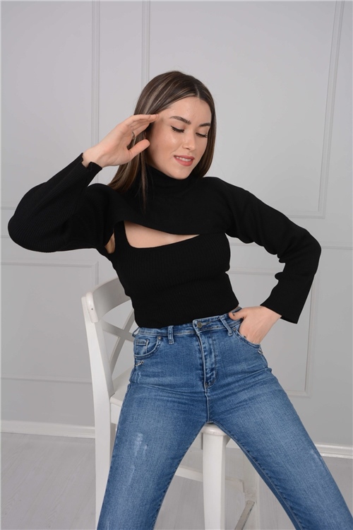 Knitwear Body - Black