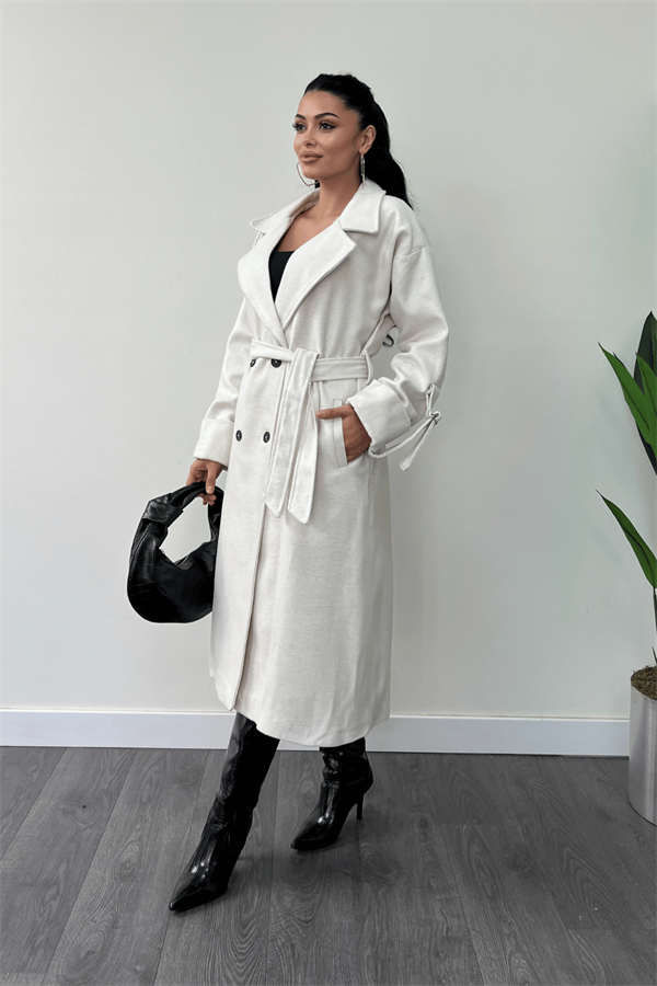 Uzun Kaşe Kaban - TAŞ RENGİ