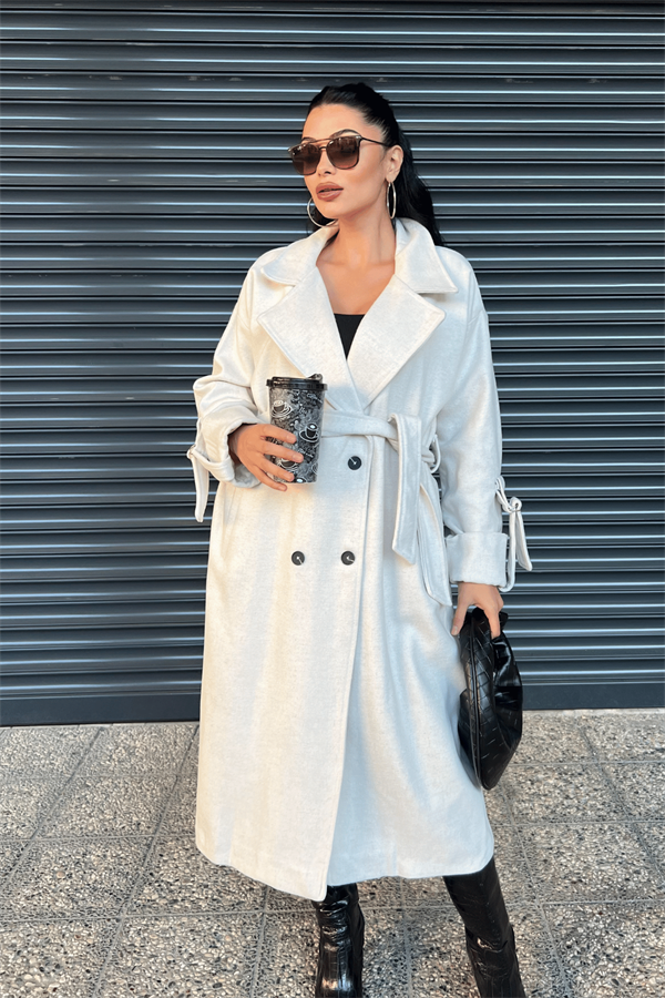 Uzun Kaşe Kaban - TAŞ RENGİ