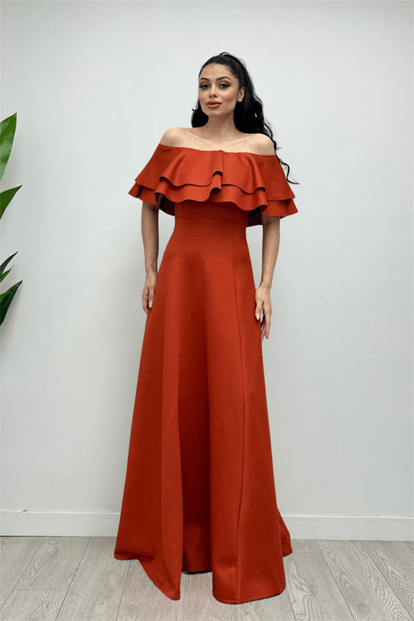 فستان بالفولان - البلاط