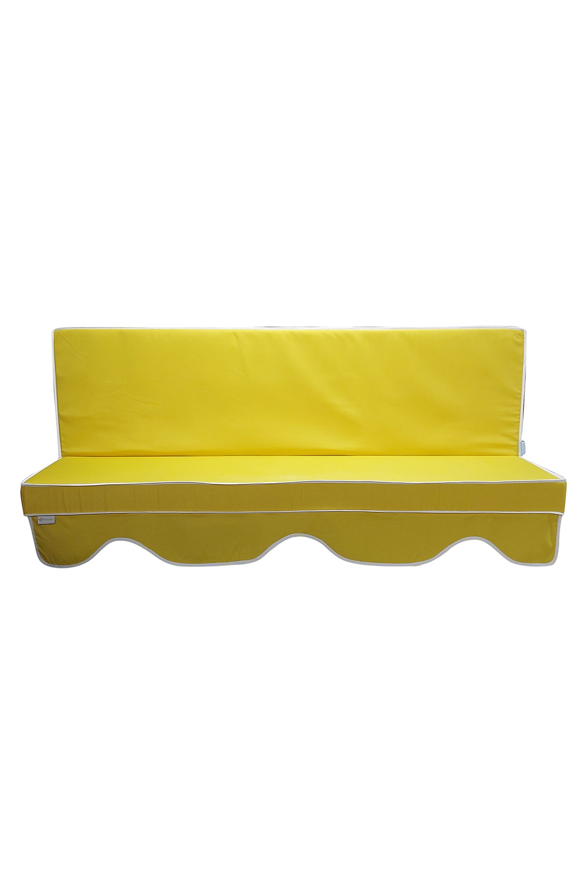 MİRZADE ELİT SALINCAK MİNDERİ SU İTİCİ KUMAŞ GRİ SÜNGER FERMUARLI SET-sarı tdrs160