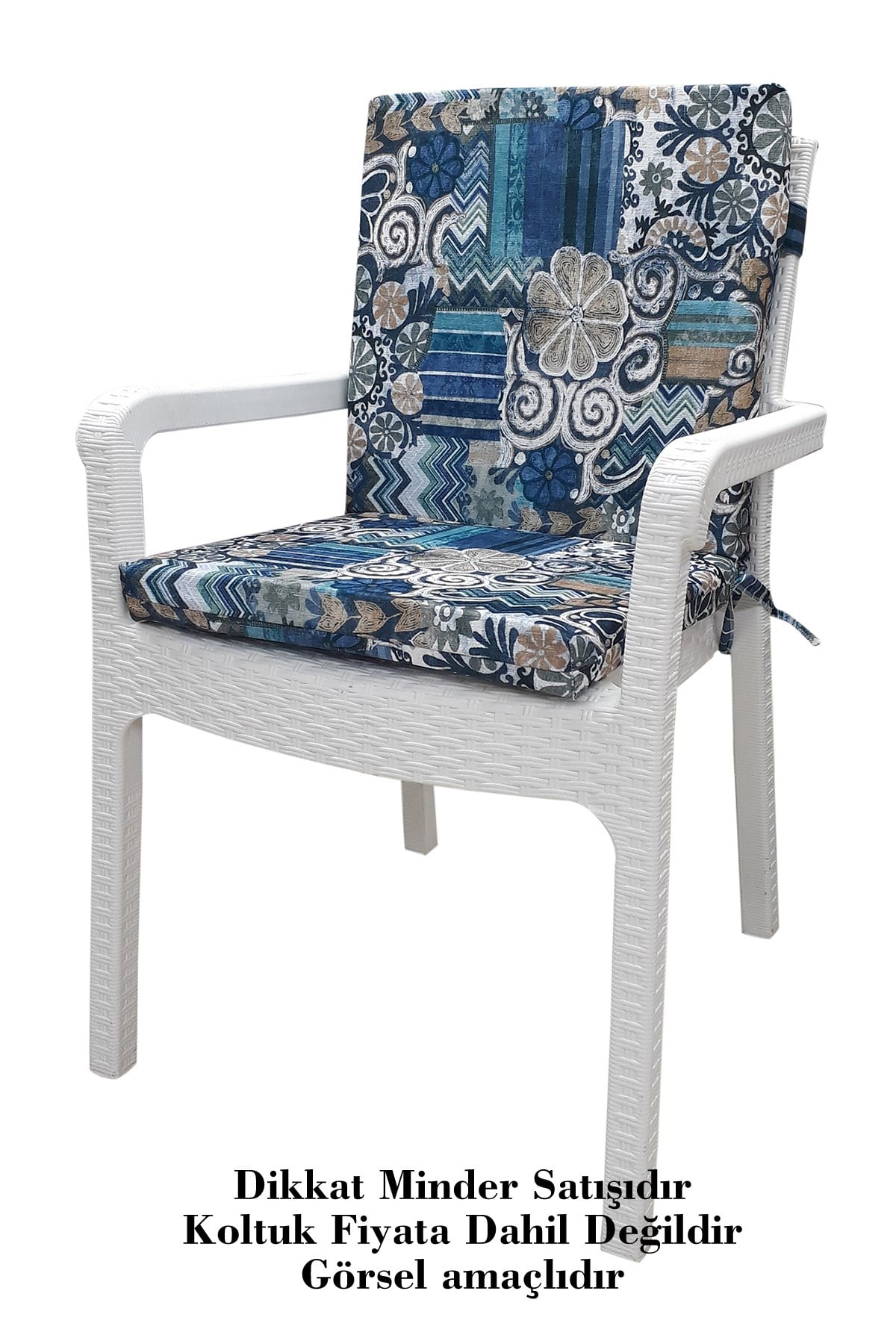 MİRZADE 4 ADET DE LUXE YÜKSEK ARKALI MİNDER-TRS 111