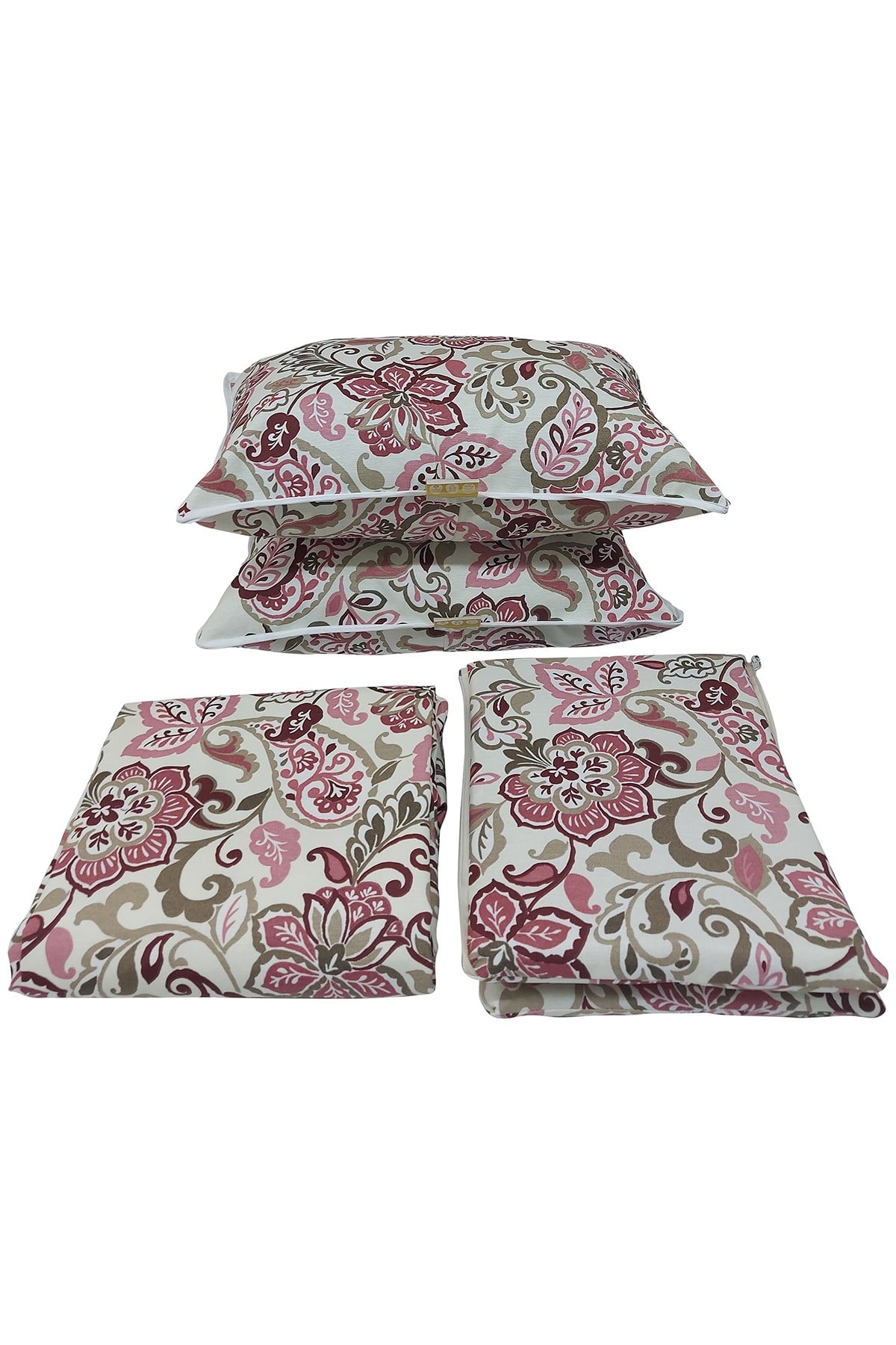 MİRZADE ELİT SALINCAK MİNDERİ SU İTİCİ KUMAŞ GRİ SÜNGER FERMUARLI SET-prm 111064 v 01