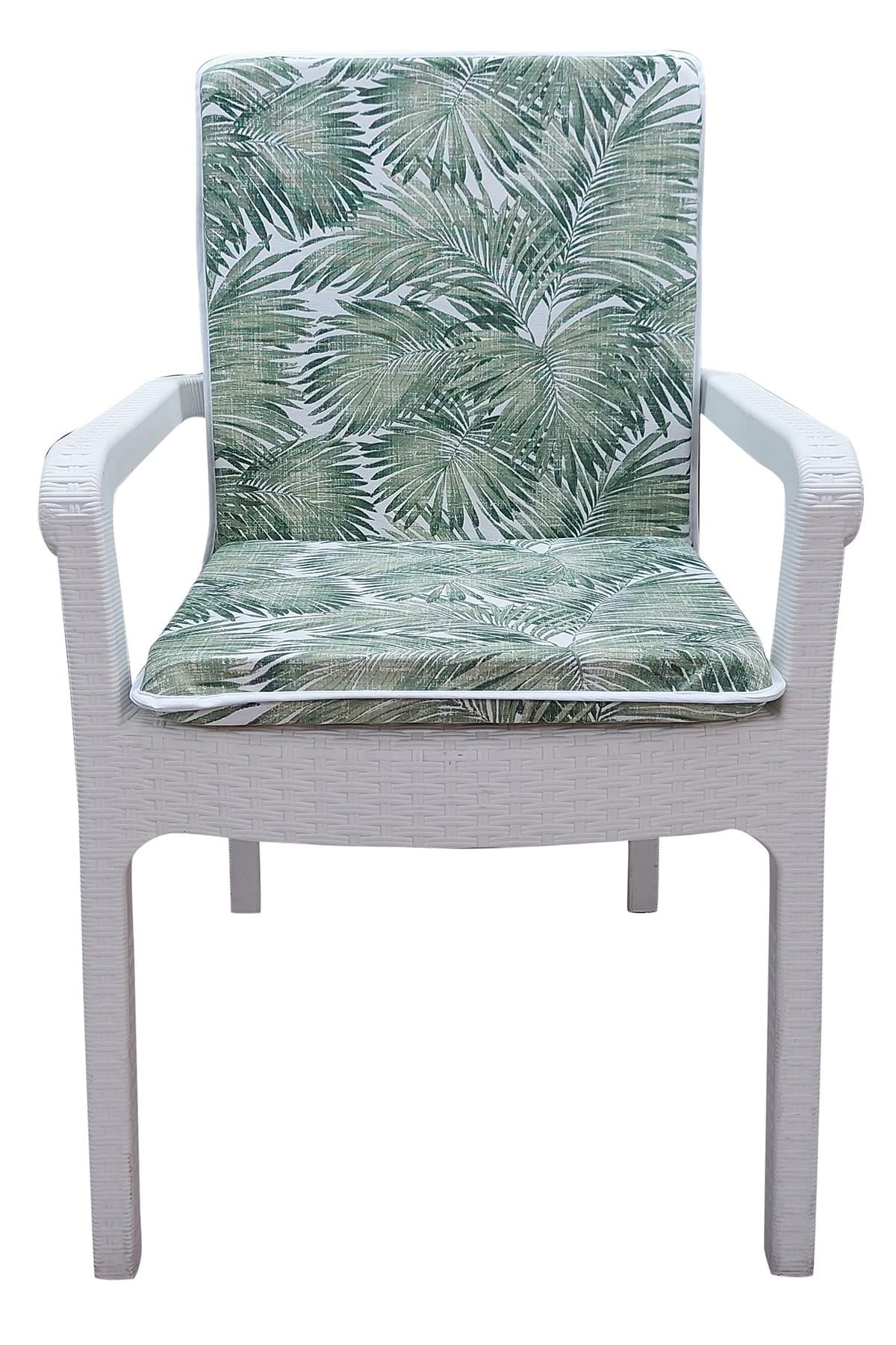 Mi̇rzade 4 Adet Eli̇t Yüksek Arkali Mi̇nder Duck Bezi̇-Eltm Prm 032928 V2 V4 | 4’lü Elit Yüksek Arkalı Sandalye Minderi – Duck Bezi, Fermuarlı