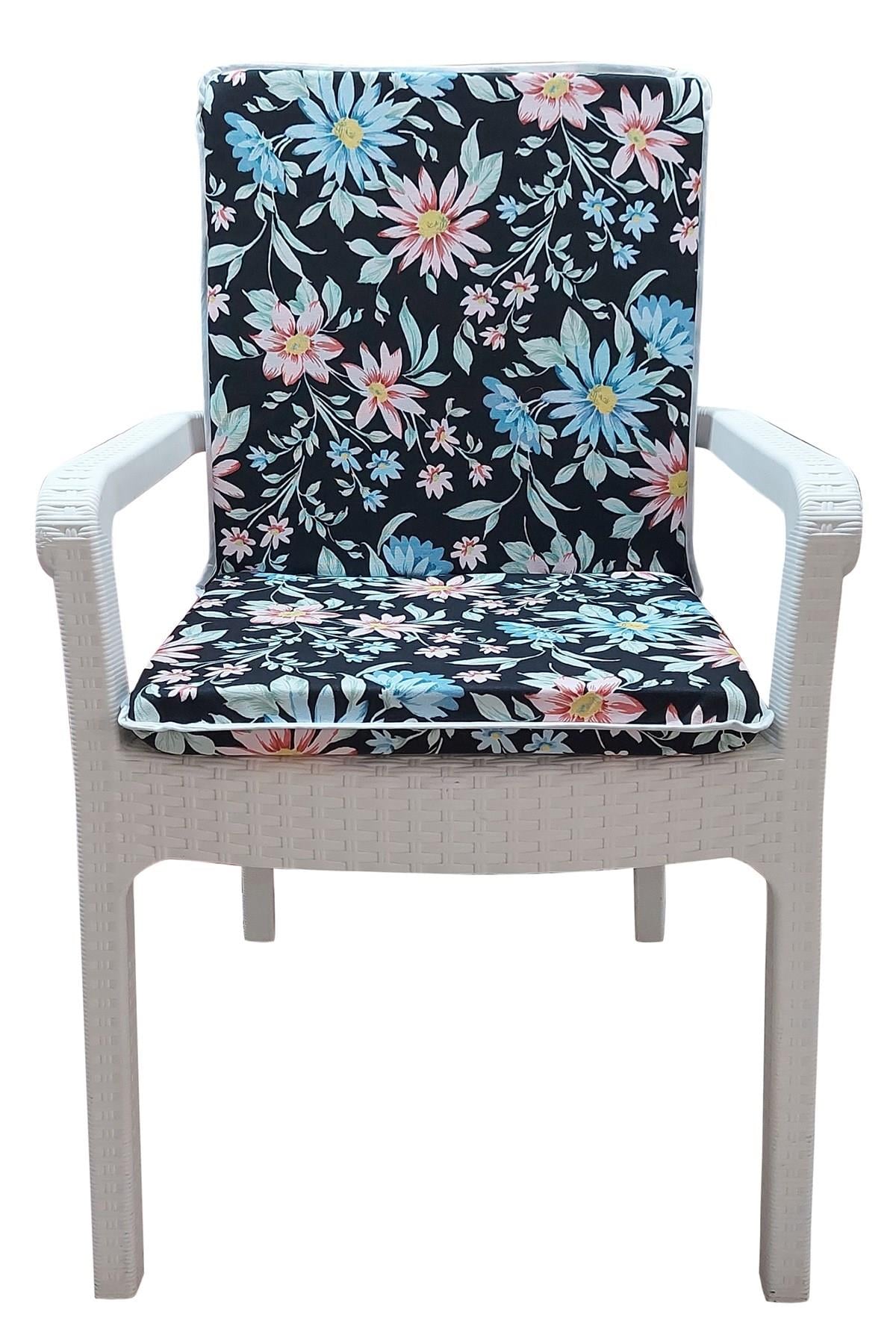 Mi̇rzade 4 Adet Eli̇t Yüksek Arkali Mi̇nder Duck Bezi̇-Eltm-Prm 111089 V002 V4 | 4’lü Elit Yüksek Arkalı Sandalye Minderi – Duck Bezi, Fermuarlı