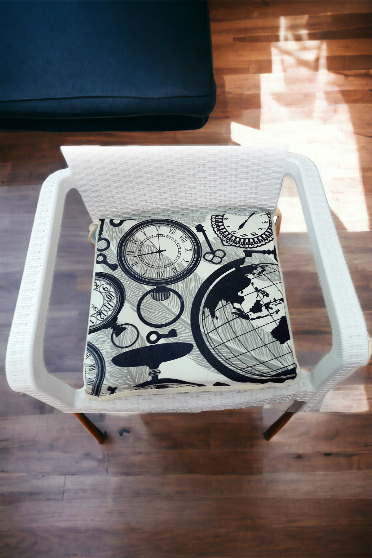 Mirzade 6lı Paket Sandalye Minderi tekli 40x40-dünya saati