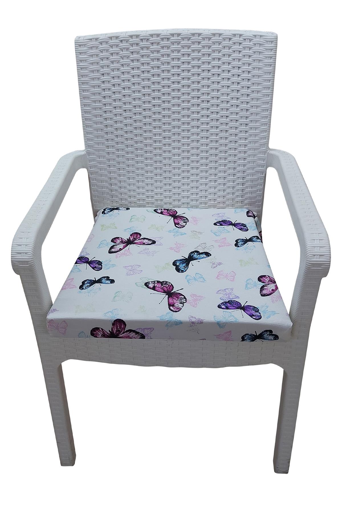 Mi̇rzade 6 Adet Duck Bezi Rattan Minderi-Eltm-Prm081061-V009 | 6’lı Duck Bezi Rattan Minder – Fermuarlı