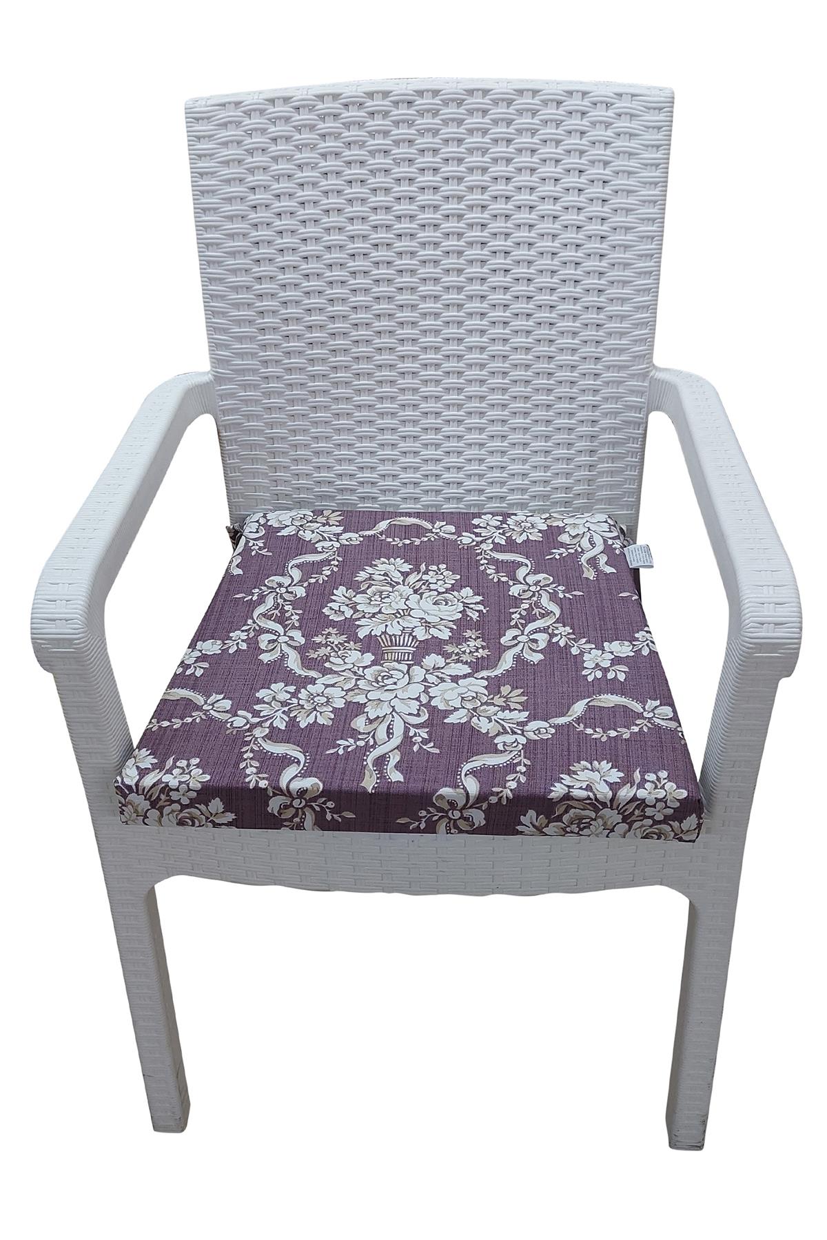 Mi̇rzade 6 Adet Duck Bezi Rattan Minderi-Taç-32278-02 | 6’lı Duck Bezi Rattan Minder – Fermuarlı