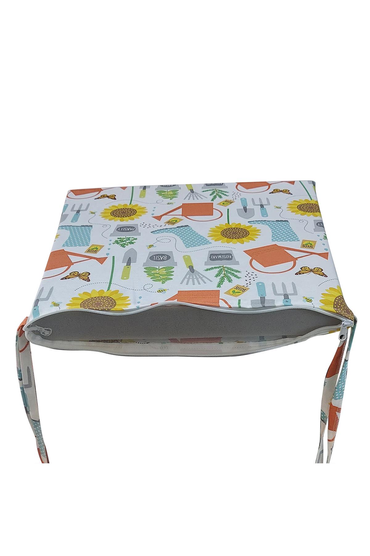 Mi̇rzade 6 Adet Duck Bezi Rattan Minderi-Taç-33712-01 | 6’lı Duck Bezi Rattan Minder – Fermuarlı