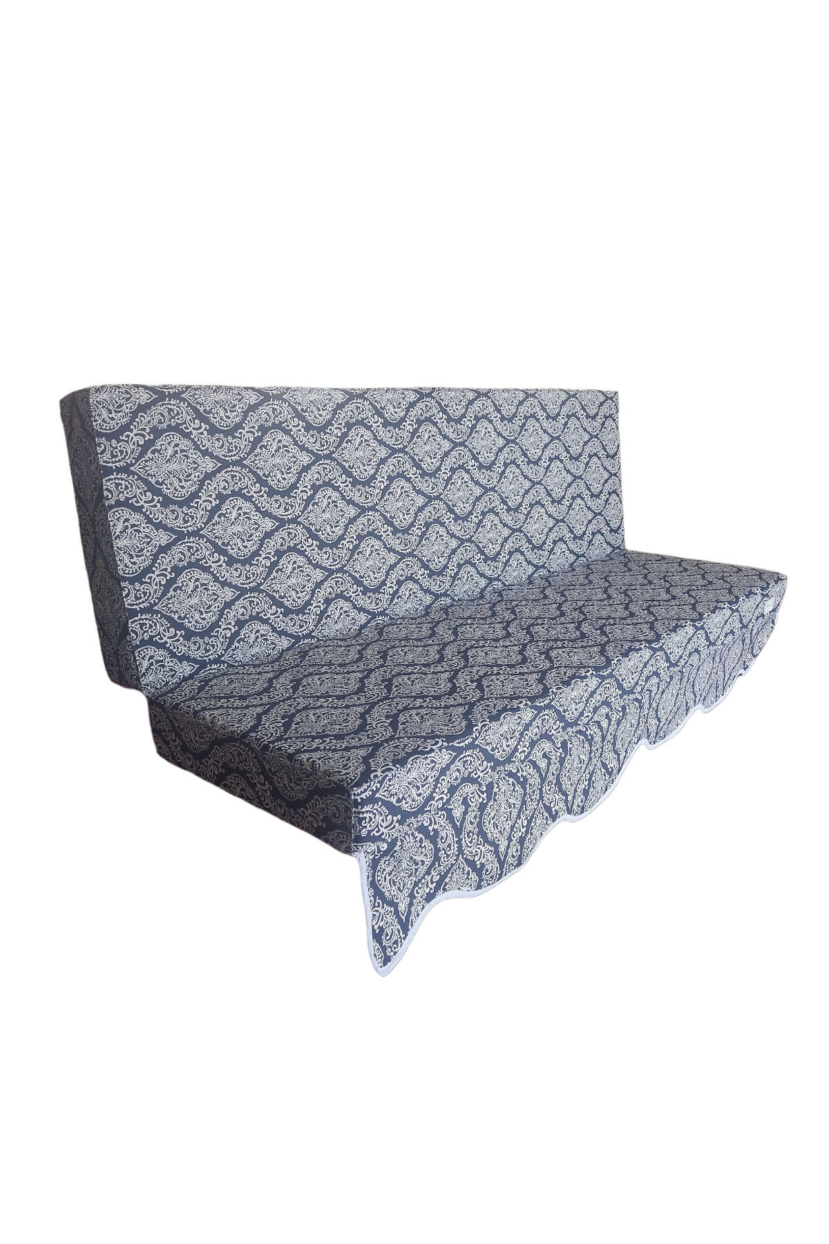MİRZADE ELİT SALINCAK MİNDERİ SU İTİCİ KUMAŞ GRİ SÜNGER FERMUARLI SET-prm 015681 v003
