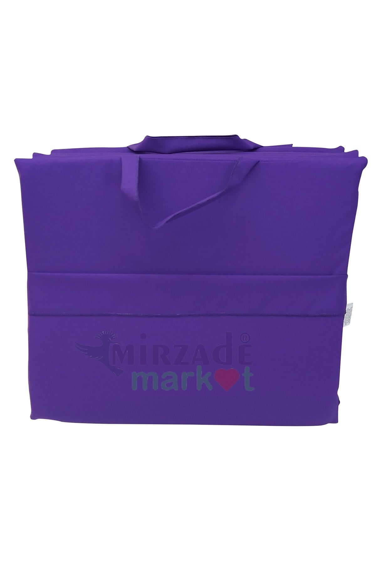 Mi̇rzade Lüks Plaj Mi̇nderi̇ Çanta Katlanir Su Geçi̇rmez-Mor | Yastıklı, Fermuarlı, Çantalı Lüks Plaj Minderi – 50x180x3 cm