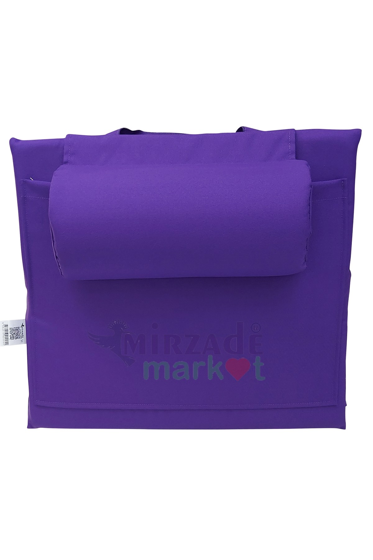 Mi̇rzade Lüks Plaj Mi̇nderi̇ Çanta Katlanir Su Geçi̇rmez-Mor | Yastıklı, Fermuarlı, Çantalı Lüks Plaj Minderi – 50x180x3 cm