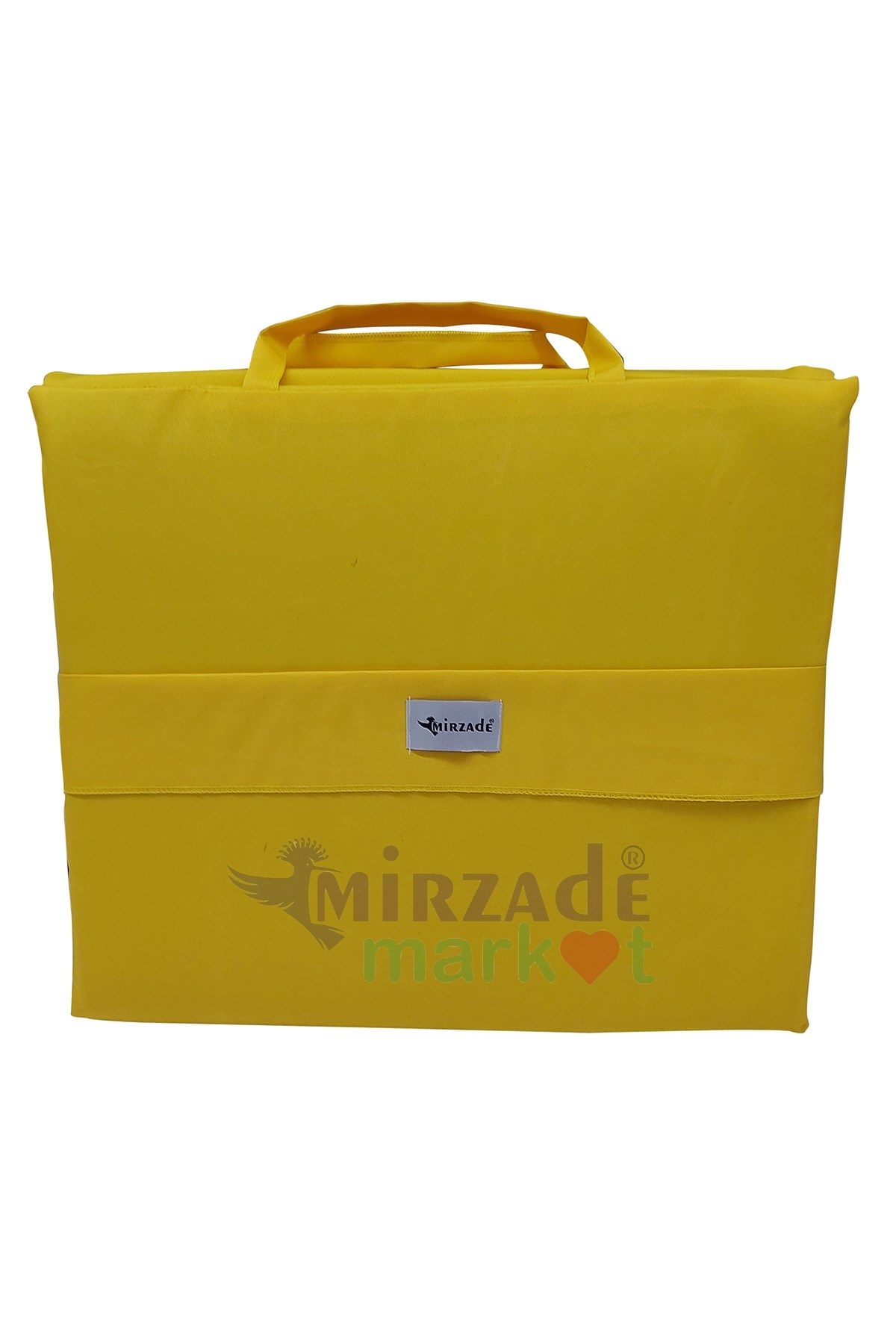 Mi̇rzade Lüks Plaj Mi̇nderi̇ Çanta Katlanir Su Geçi̇rmez-Sari | Yastıklı, Fermuarlı, Çantalı Lüks Plaj Minderi – 50x180x3 cm