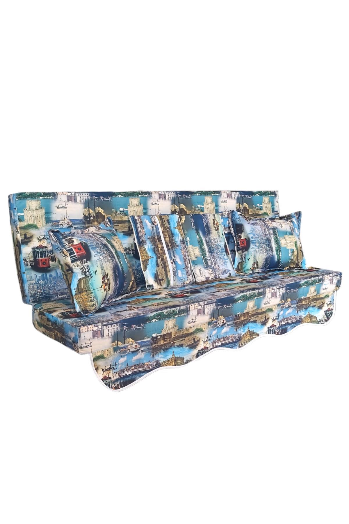 MİRZADE SOFA SOFT KUMAŞ TENTESİZ 28 DNS SÜNGER  SALINCAK MİNDERİ-sofa salıncak İSTANBUL
