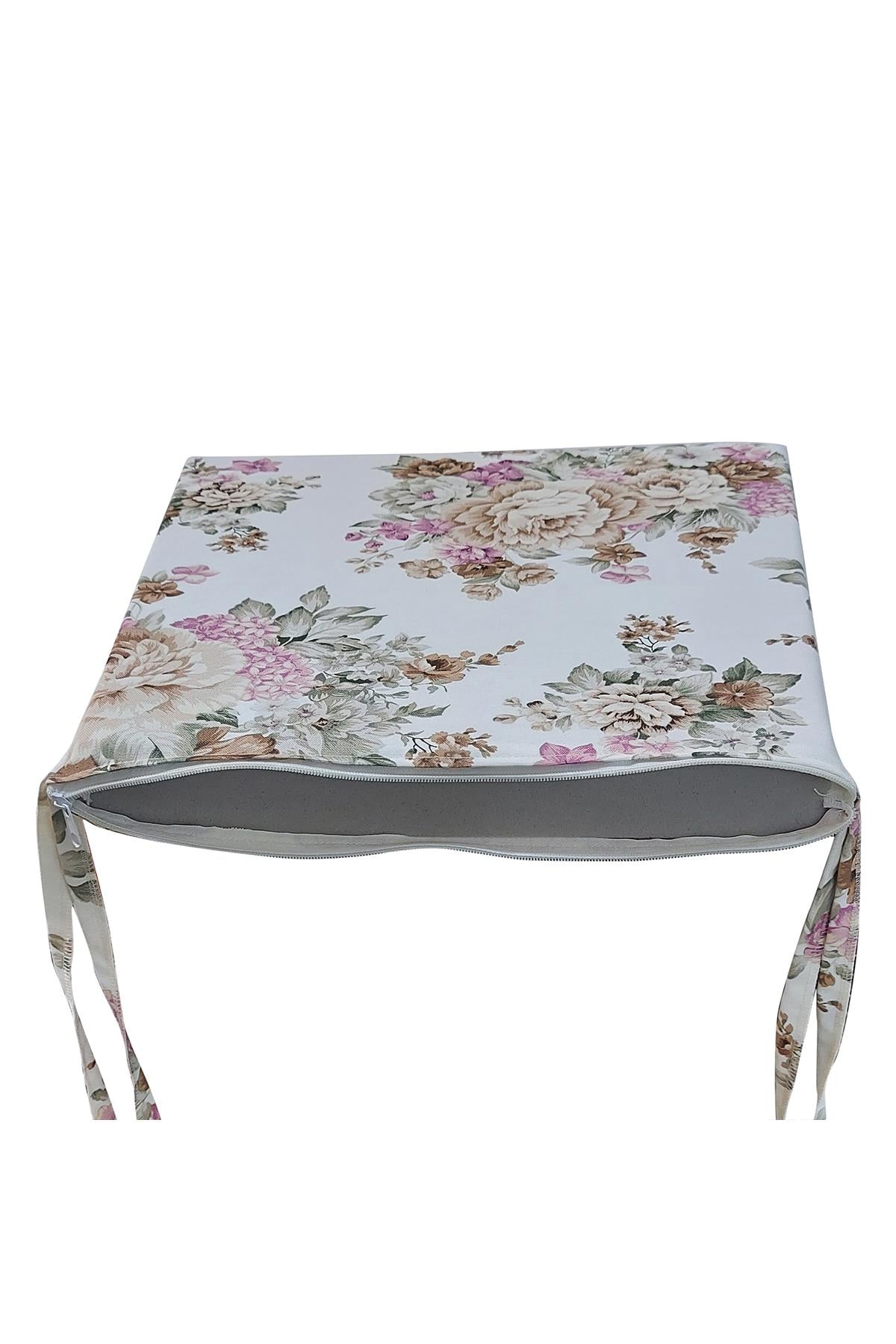 Mi̇rzade6 Adet Duck Bezi Rattan Minderi-Taç 32411-01 | 6’lı Duck Bezi Rattan Minder – Fermuarlı