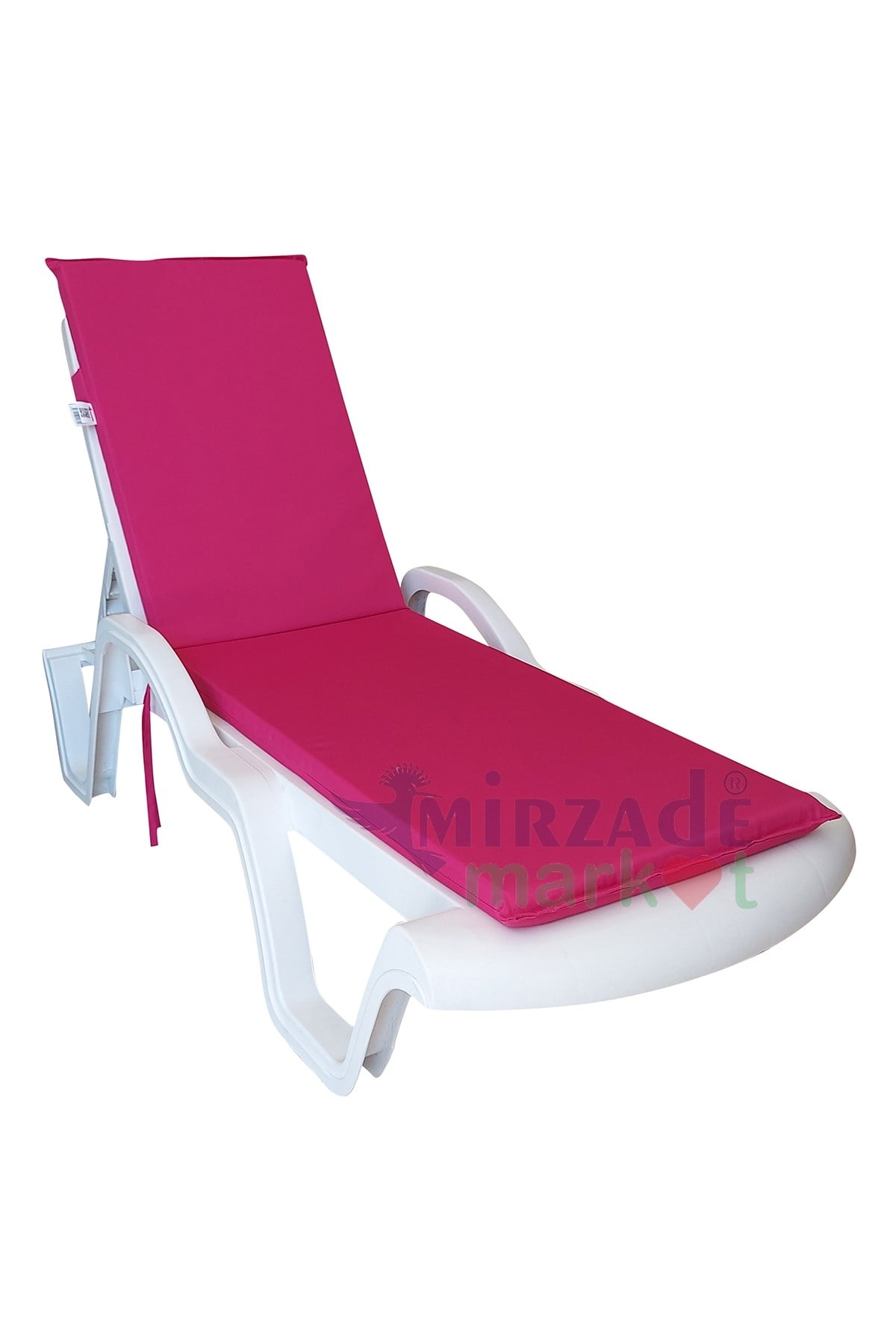 Mi̇rzade Şezlong Mi̇nderi̇ Standart Su Geçi̇rmez Malzeme-Pembe | Su Geçirmez Şezlong Minderi – 5 cm Sünger