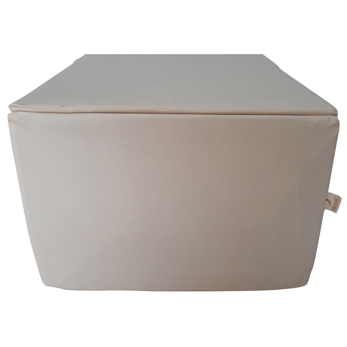 SUN BED KATLANIR ŞEZLONG MİNDERİ SU GEÇİRMEZ KUMAŞ 22 DANSİTE SÜNGER-KREM