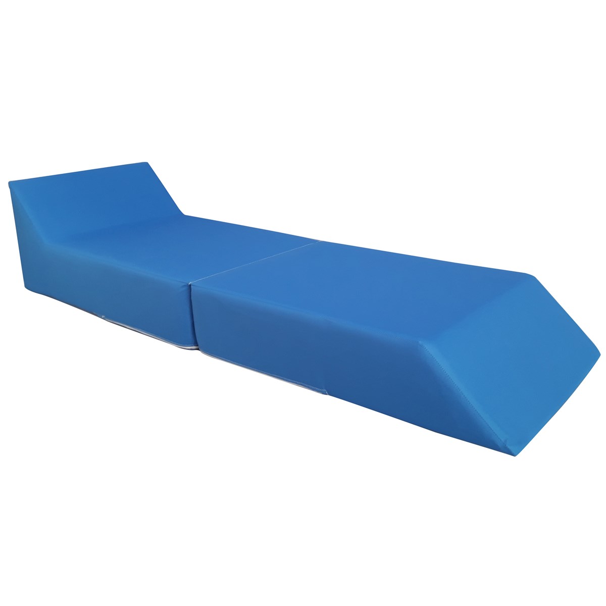 Katlanır Sunbed Güneşlenme Minderi - Saks Mavi | Taşınabilir, Su Geçirmez | Mirzade