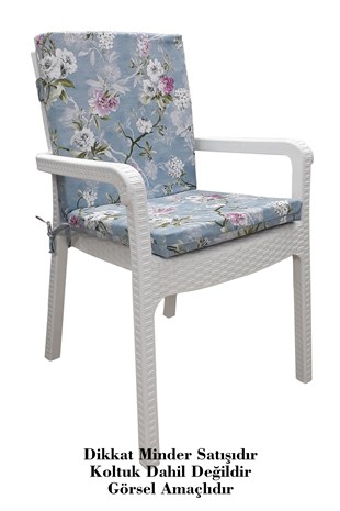 MİRZADE 4 ADET DE LUXE YÜKSEK ARKALI MİNDER-TRS 132