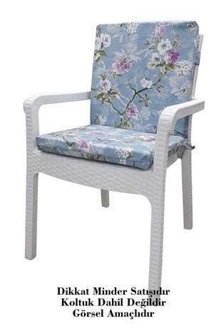 MİRZADE 4 ADET DE LUXE YÜKSEK ARKALI MİNDER-TRS 132