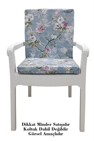 MİRZADE 4 ADET DE LUXE YÜKSEK ARKALI MİNDER-TRS 132