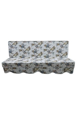 MİRZADE ELİT SALINCAK MİNDERİ SU İTİCİ KUMAŞ GRİ SÜNGER FERMUARLI SET-prm 160626 v 5