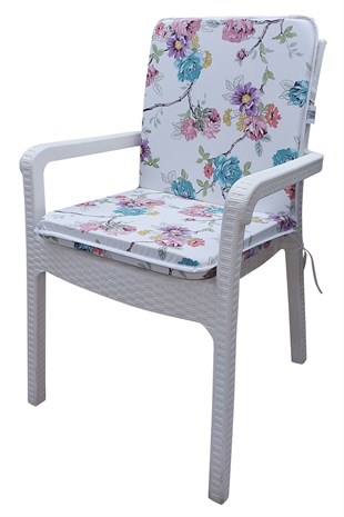 Mi̇rzade 6 Adet Eli̇t Yüksek Arkali Mi̇nder Duck Bezi̇-32282-01 V6 | 6’lı Elit Yüksek Arkalı Sandalye Minderi – Duck Bezi, Fermuarlı