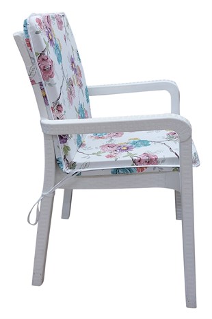 Mi̇rzade 6 Adet Eli̇t Yüksek Arkali Mi̇nder Duck Bezi̇-32282-01 V6 | 6’lı Elit Yüksek Arkalı Sandalye Minderi – Duck Bezi, Fermuarlı