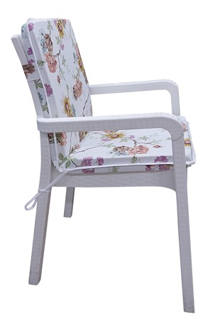 Mi̇rzade 6 Adet Eli̇t Yüksek Arkali Mi̇nder Duck Bezi̇-32282-02 V6 | 6’lı Elit Yüksek Arkalı Sandalye Minderi – Duck Bezi, Fermuarlı