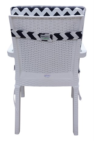 Mi̇rzade 6 Adet Eli̇t Yüksek Arkali Mi̇nder Duck Bezi̇-Eltm Prm 042160 V15 | 6lı Elit Yüksek Arkalı Sandalye Minderi – Duck Bezi, Fermuarlı